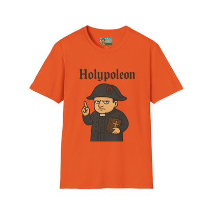 Holypoleon funny shirt mashup wordplay napoleon and a priest